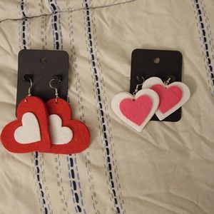 Valentines Day Handmade Earrings